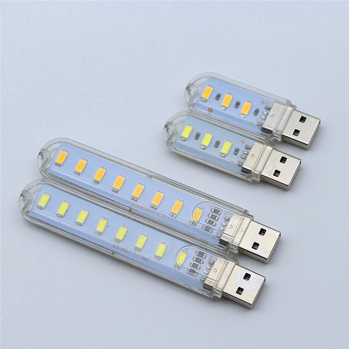 ĐÈN LED USB TRONG SUỐT BÓNG SIÊU Sáng