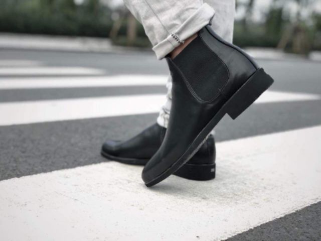 Giày chelsea boot nam da mờ | BigBuy360 - bigbuy360.vn