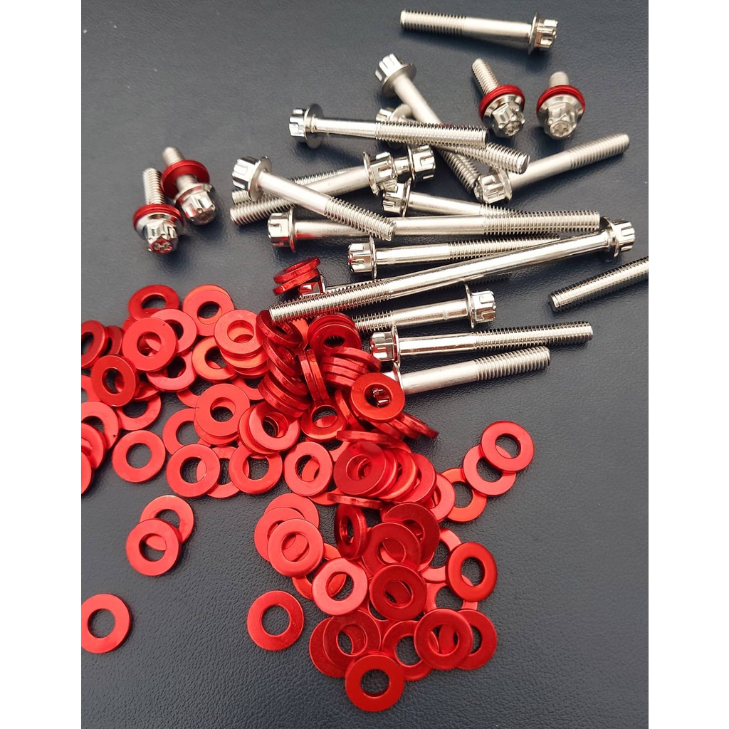 Ốc Salaya Lốc Máy kèm long đền đỏ các dòng xe fuled/exciter/ sirius/ winner