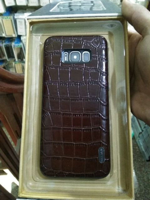 Ốp da cá xấu galaxy s8 plus