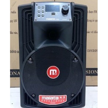 Loa Bluetooth Karaoke MALATA Bass 4,5 tấc hát karaoke âm thanh chuẩn, tặng 2 micro ko dây