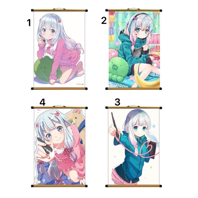 Ảnh anime sagiri treo tường , tranh treo tường sagiri, poster sagiri