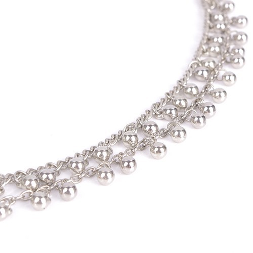 [Hàng Có Sẵn] [Hàng Có Sẵn] Lắc Chân 2 Lớp Đính Hạt Đơn Giản Thời Trang Đi Biển Mùa Hè Quyến Rũ Cho Nữ