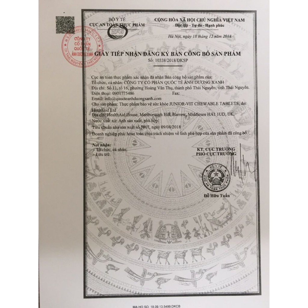Viên Uống Junior Vit Bổ Sung Vitamin Cho Trẻ