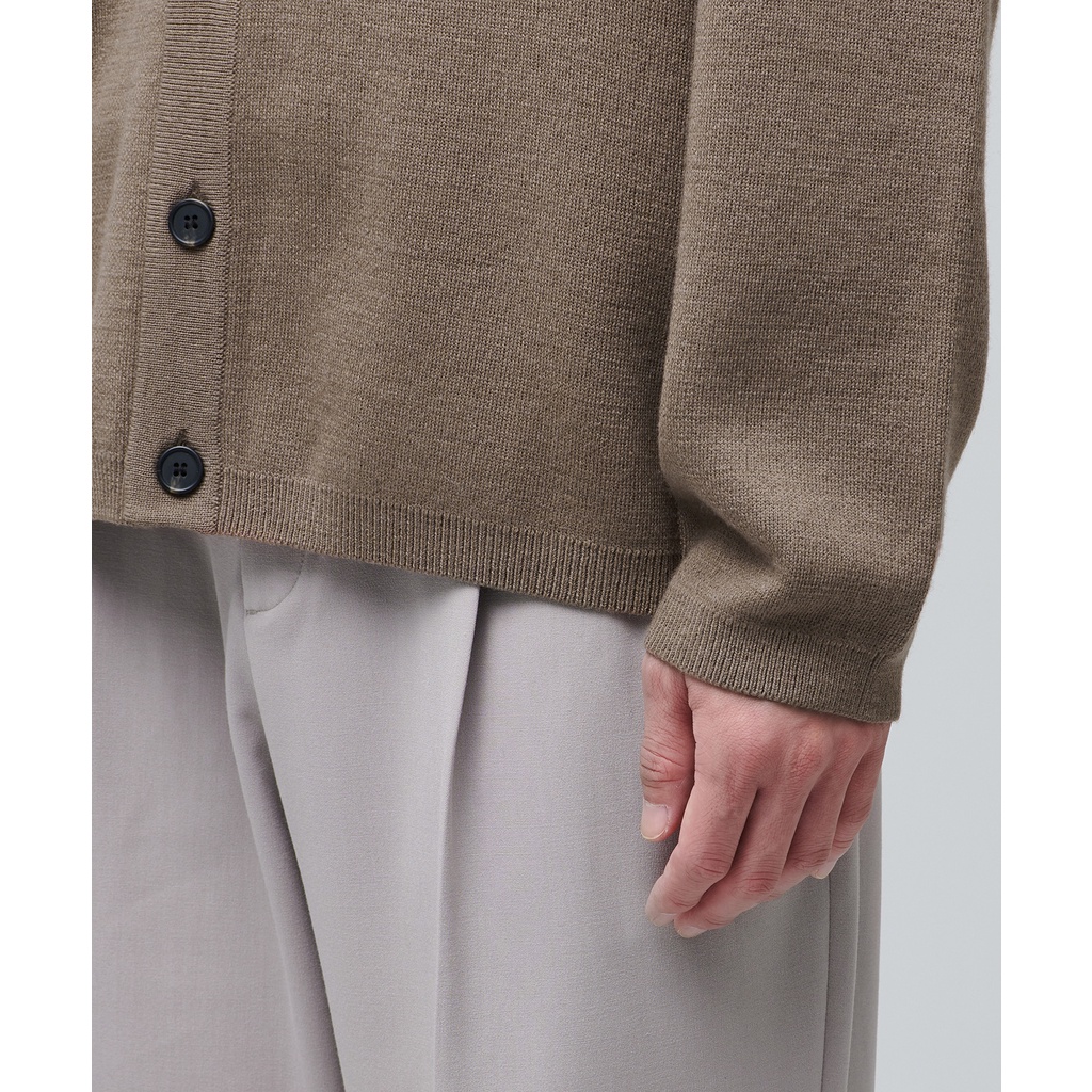 Áo len CARDIGAN nam mở khuy cổ chữ V, thương hiệu MUSINSA, chất len lông cừu dày dặn, xuất Hàn dư, form rộng