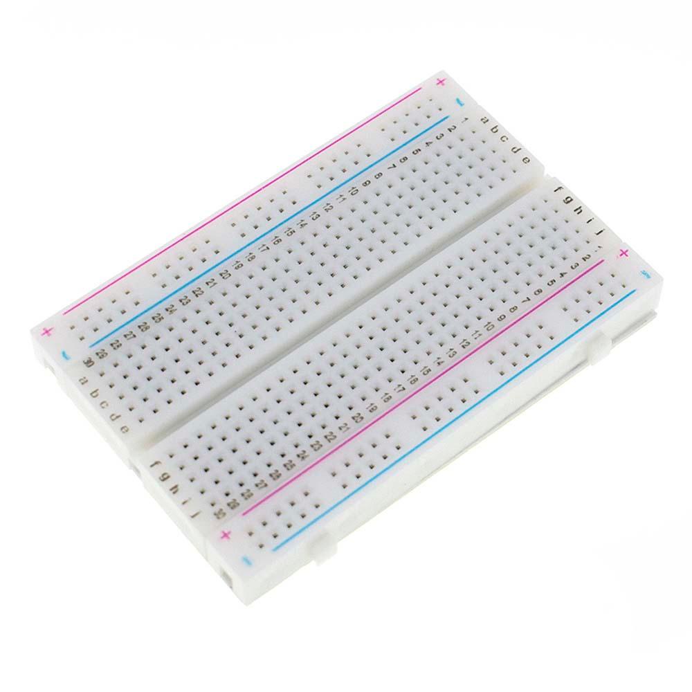 Bảng Mạch Thử Breadboard 400 Lỗ 8.5X5.5Cm PCB