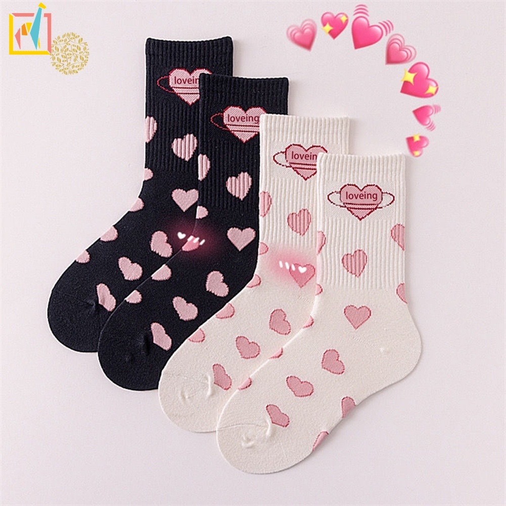 Vớ cổ cao co giãn thêu họa tiết xinh xắn phong cách Hàn Quốc thời trang cho nữ YKD ZOE