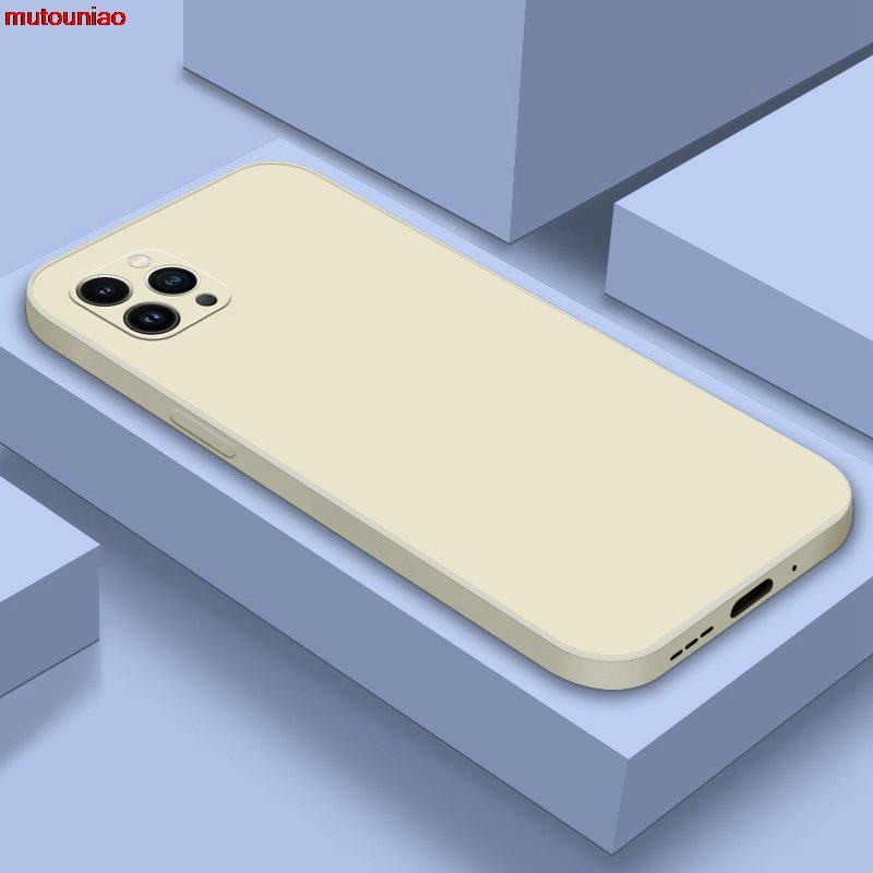 Ốp Điện Thoại Silicone Màu Trơn Cho Iphone 6 6S 7 8 SE 2020 11 12 13 mini Pro Plus X XS XR MAX