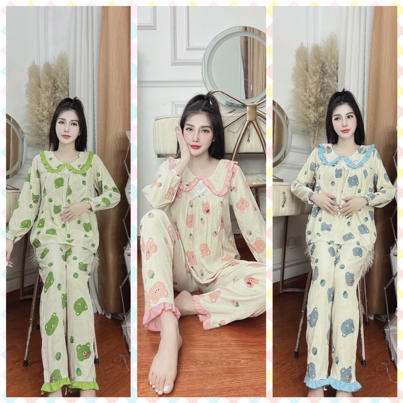 Bộ sưu tập bộ đồ BẦU và SAU SINH ở cữ HÈ THU ĐÔNG thiết kế ĐẸP GIÁ RẺ mềm mại nhẹ nhàng CÓ KHOÁ TI tiện lợi TIỂU THƯ