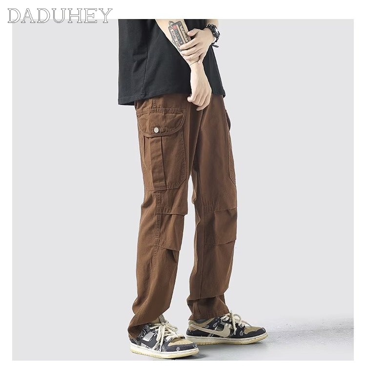 Quần Dài Dáng Rộng Phong Cách Thời Trang Đường Phố Mỹ Dành Cho Nam Và Nữ