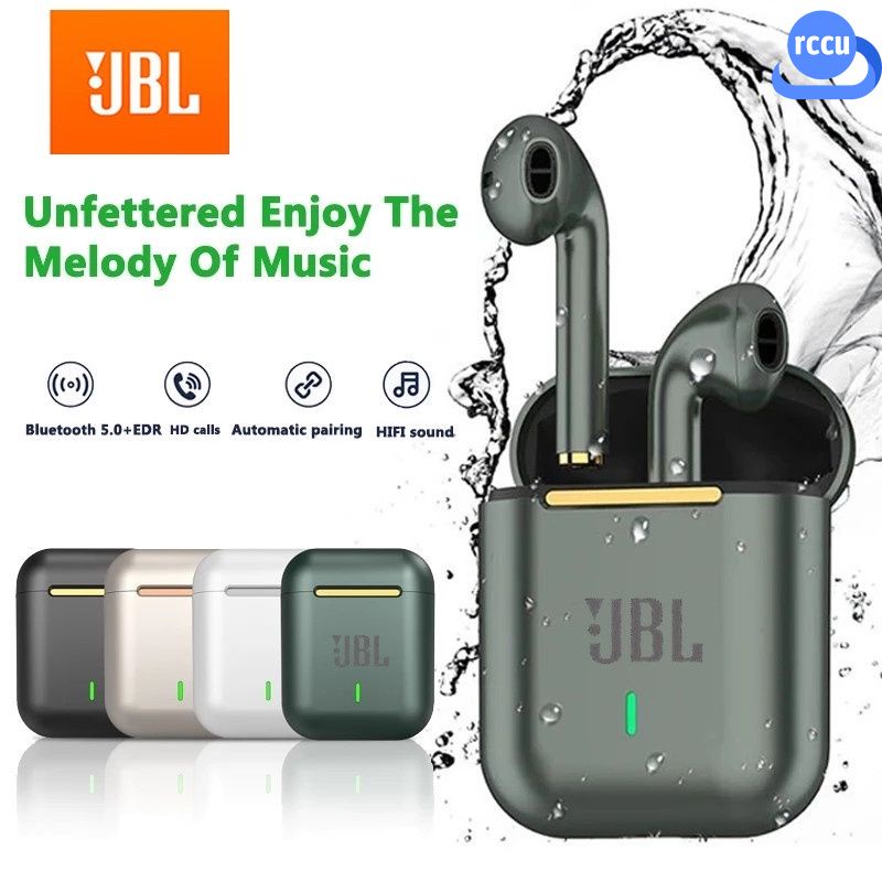 JBL J18 TWS Không Dây Earbuds Di Động Bluetooth Tai Nghe Không Thấm Nước IPX5 HIFI-Âm Thanh Âm Nhạc Tai Nghe Đúng thể thao headphone 蓝牙耳机 Stereo điều Khiển cảm ứng Tai Nghe 『 rccu 』