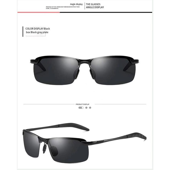 Kính Mát Phân Cực Thay Đổi Màu Sắc Chuyên Dụng Cho Thợ Câu Cá