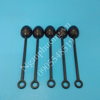 Bộ 5 muỗng nhựa định lượng 10g loại dài 21cm