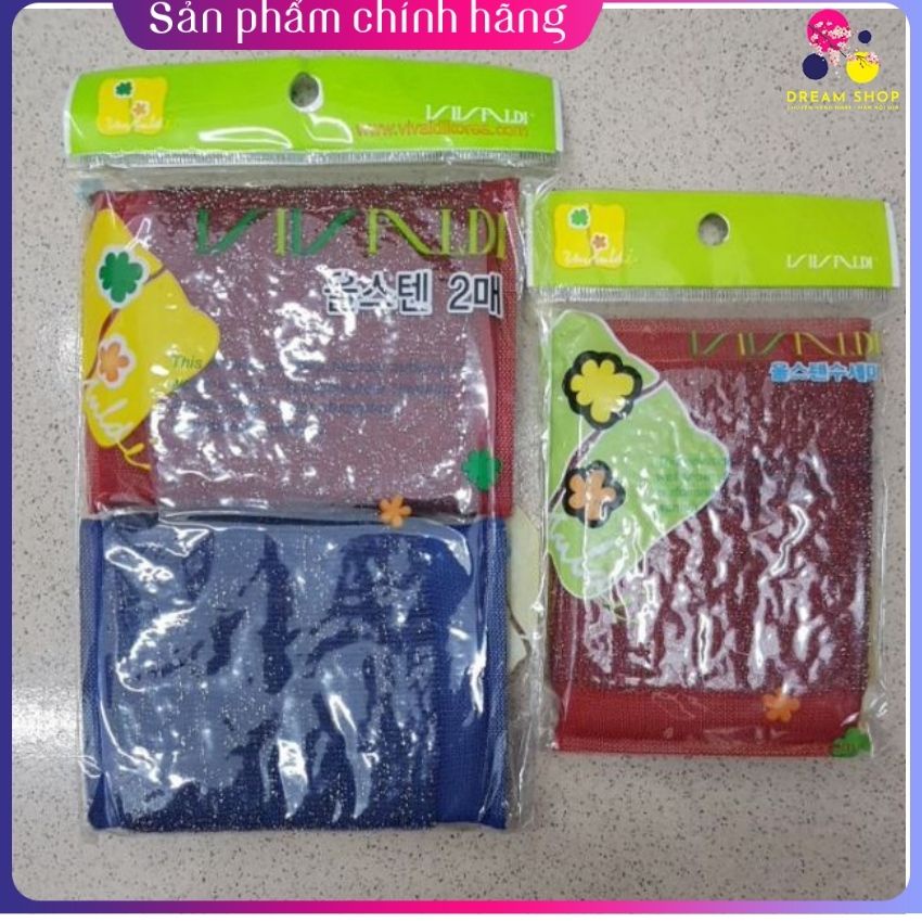 Miếng cọ xoong Hàn Quốc tiết kiệm nước rửa chén bát (1pcs)-dreamshop.vn