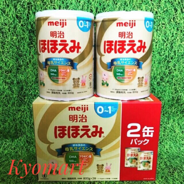 Sữa Meiji 0-1 nội địa Nhật 800g