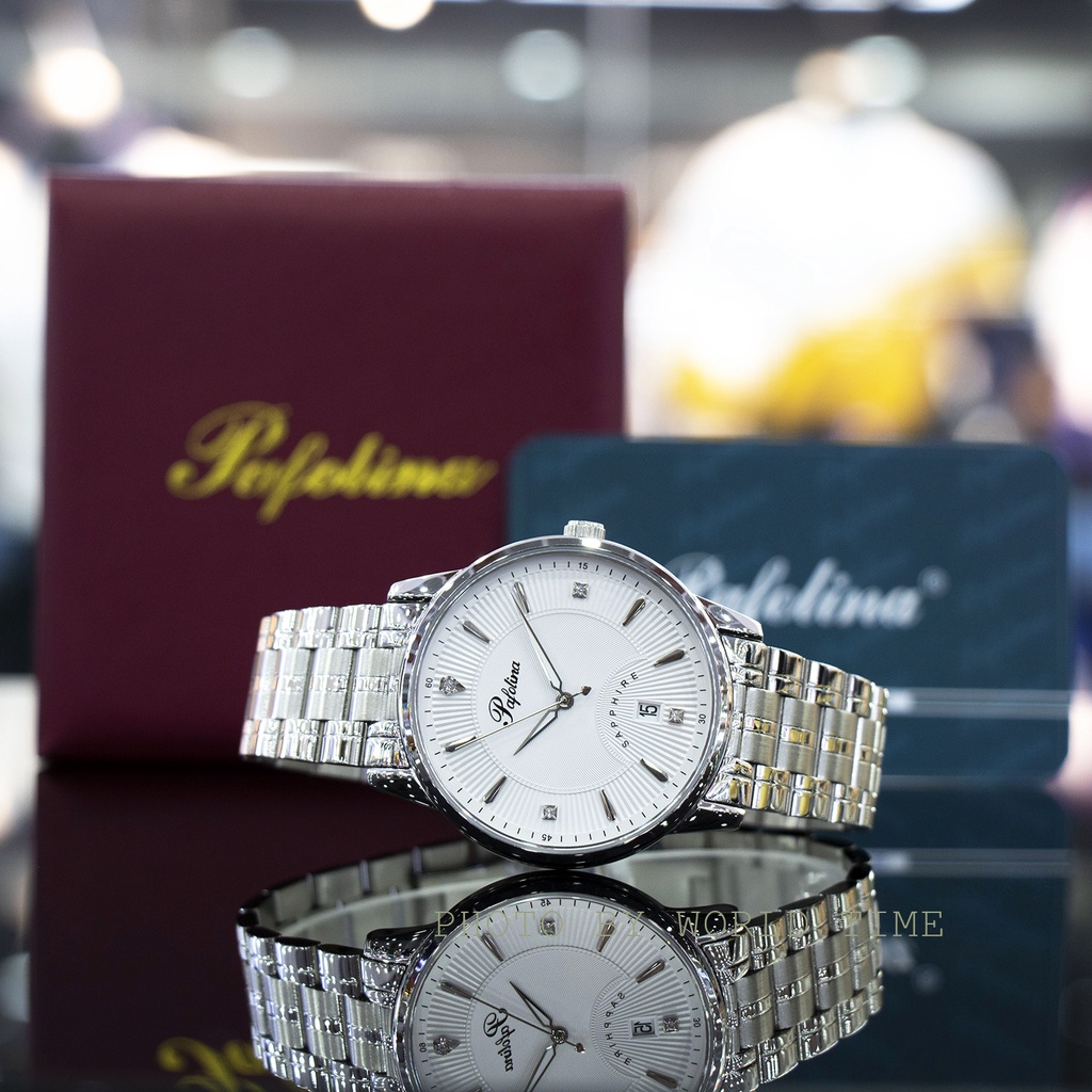 Đồng Hồ Nam Pafolina 5028M dây thép Chính Hãng Full Box , Kính Sapphire Chống Xước - Chống Nước 5ATM - Bảo hành 3 năm | BigBuy360 - bigbuy360.vn