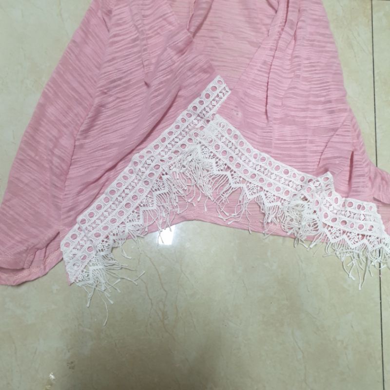 Áo khoác ghi lê thời trang tạo kiểu phong cách cho bé gái 4-10t (ko kèm áo thun mặc trong)