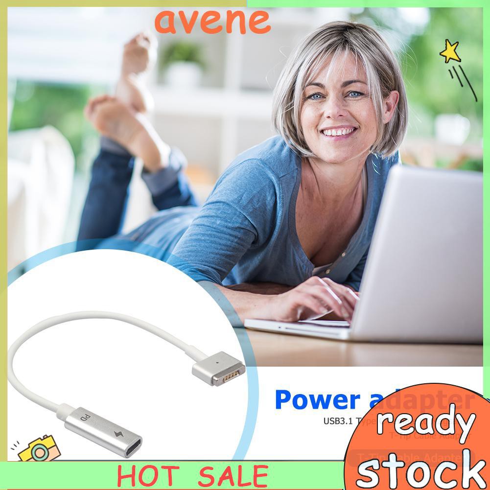 Cáp Chuyển Đổi Avene 90w Usb Type C Female Sang Magsafe 2 T-Ack Cho Macbook Air Pro