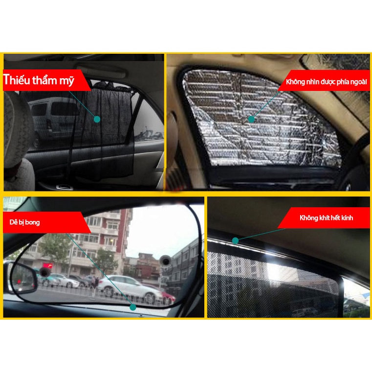 Bộ rèm che nắng kính sườn theo xe Camry đời 2012 đến 2018