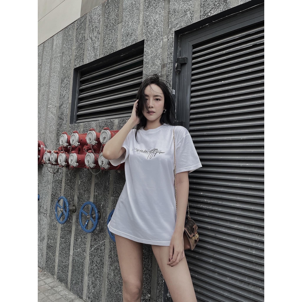 Áo Thun Nam Tay Lỡ Signature Oversized fit