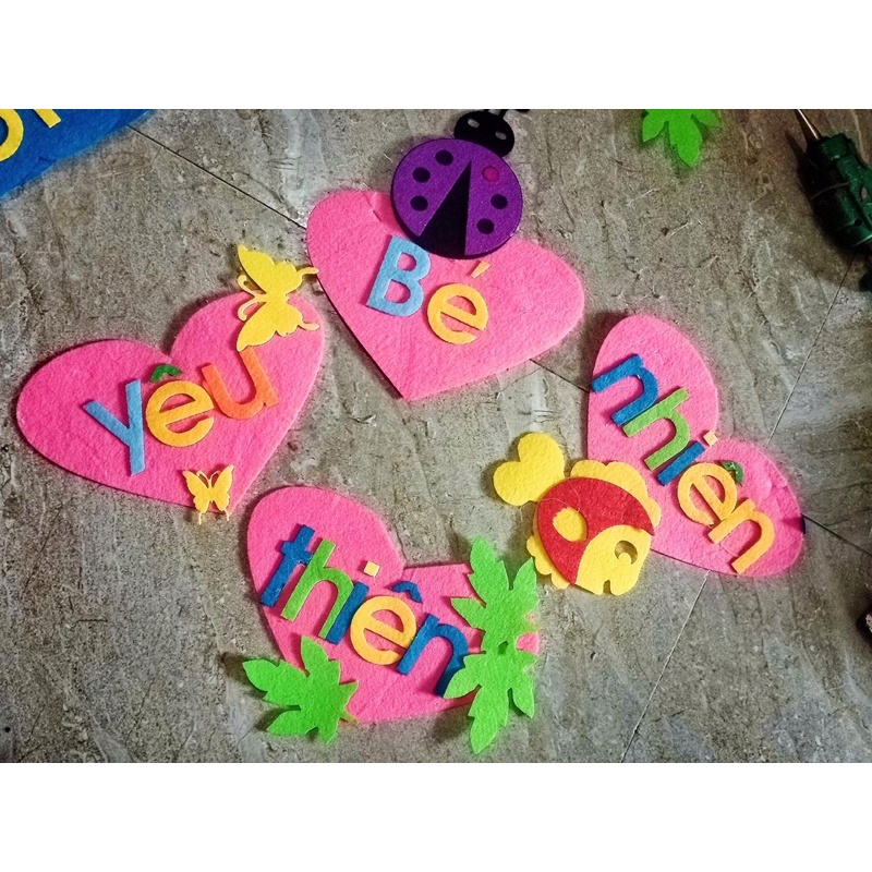 TÊN CÁC GÓC MẦM NON
