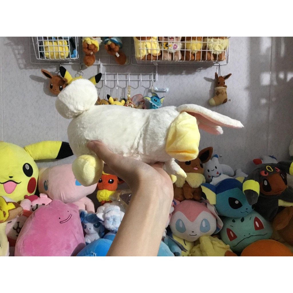 Gấu bông Pompompurin cosplay thỏ