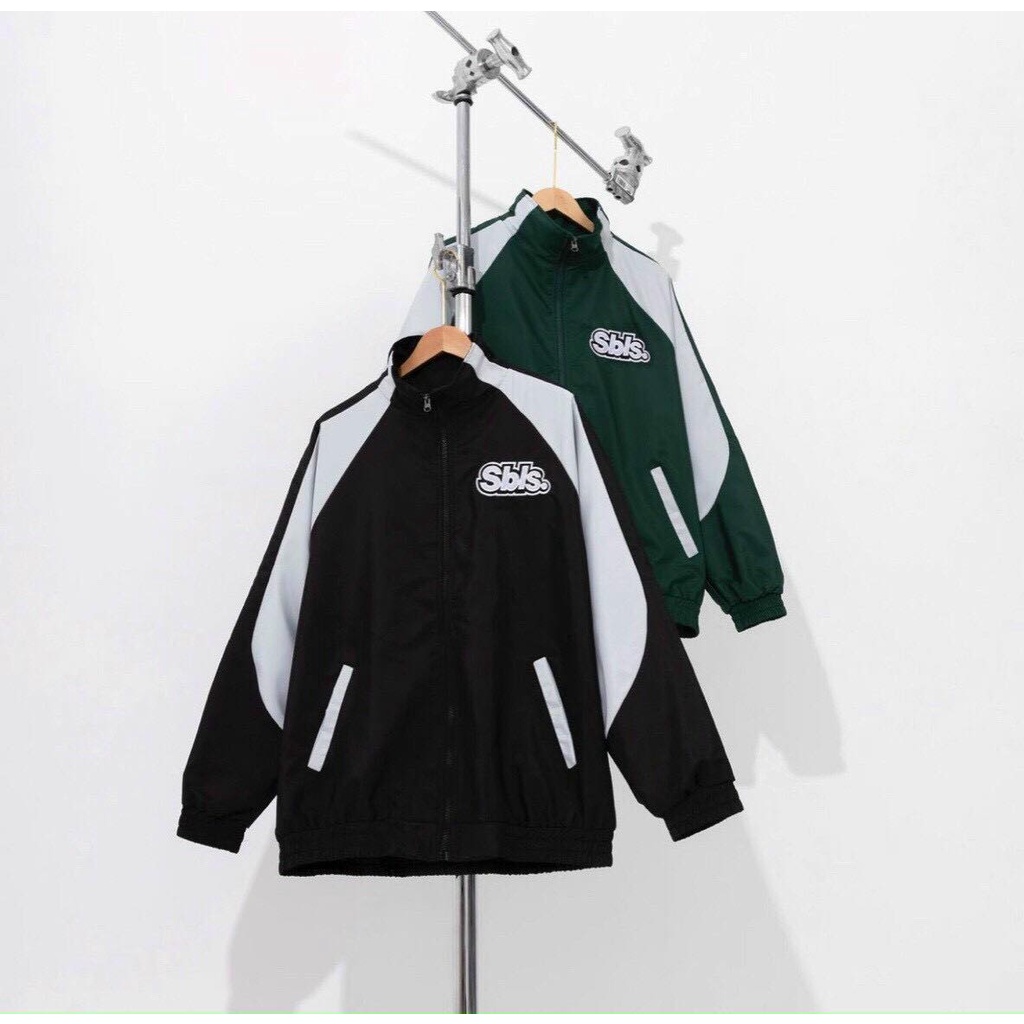 Áo Khoác Nam Jacket Chất Dù Form Rộng Khóa Kéo SBLS Phong Cách Ulzzang