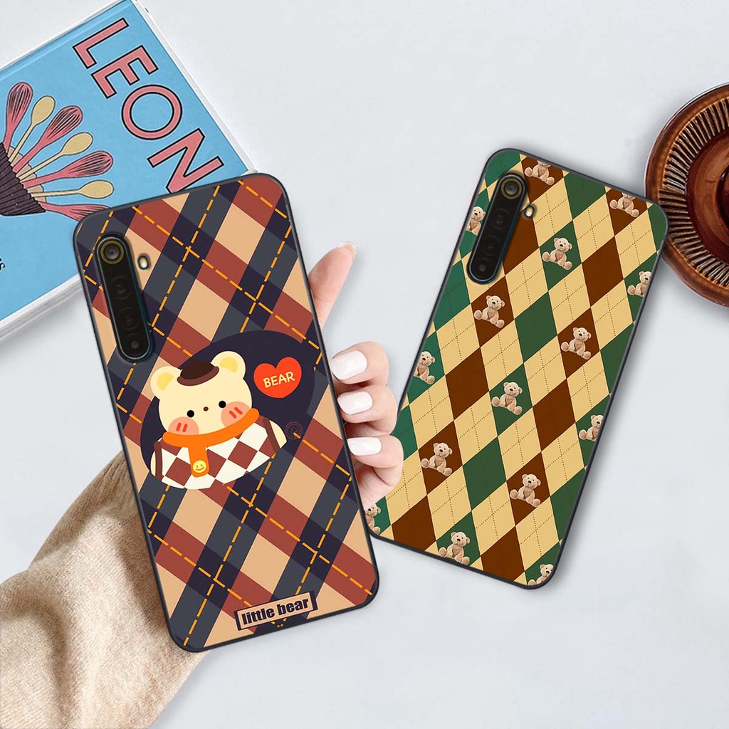 Ốp Realme 6 / 6 Pro họa tiết hoa, gấu thời trang, ốp dẻo bền đẹp