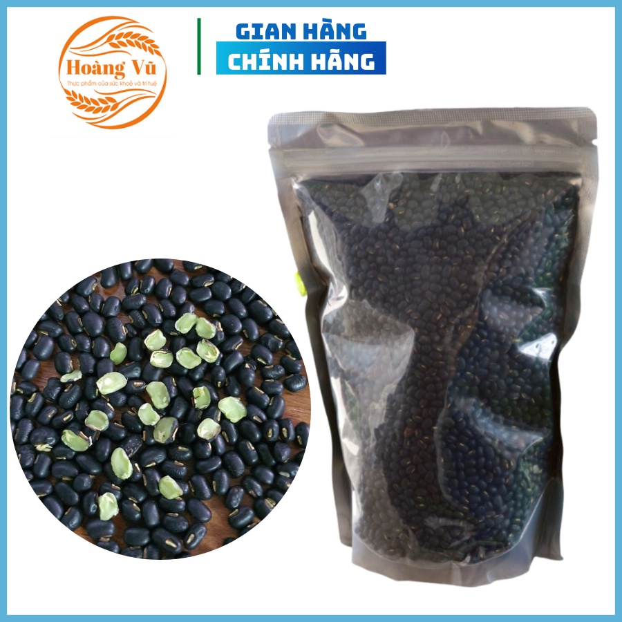 Đỗ đen xanh lòng Hoàng Vũ, đậu đen quê sạch túi 500gr