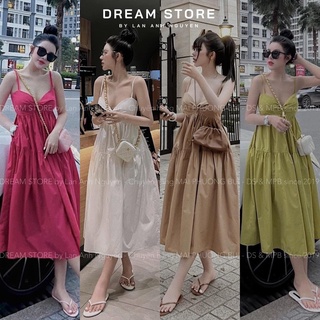 Đầm maxi 2 dây babydoll , cực xinh xắn tt 61