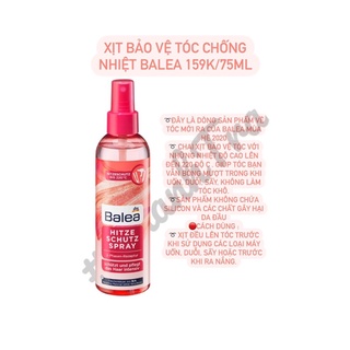XỊT DƯỠNG TÓC/ NƯỚC HOA CHO TÓC BALEA NỘI ĐỊA ĐỨC