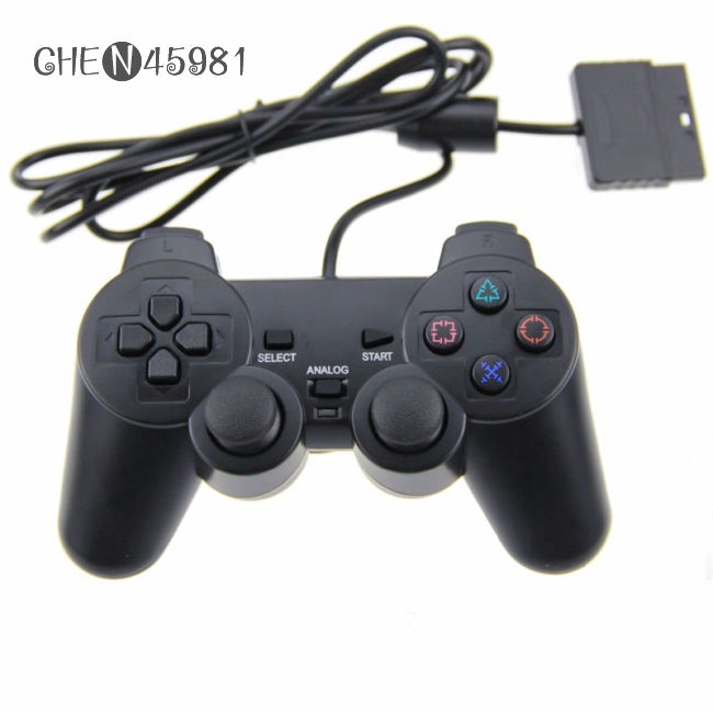 Tay Cầm Chơi Game Có Dây Chế Độ Rung Dành Cho Ps2