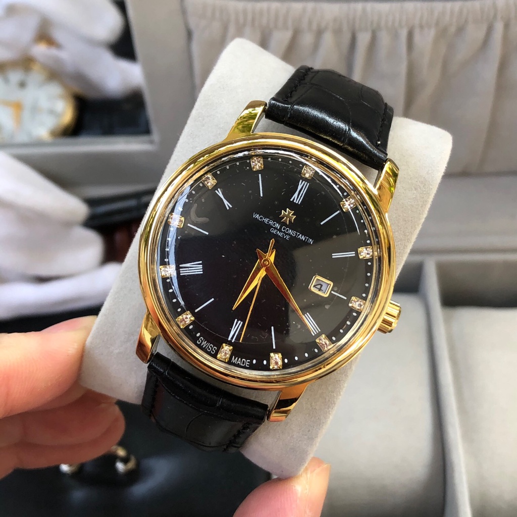 Đồng hồ nam dây da cao cấp VARCHERON CONTANTIN sang trọng , đẳng cấp , dành cho quý ông | BigBuy360 - bigbuy360.vn
