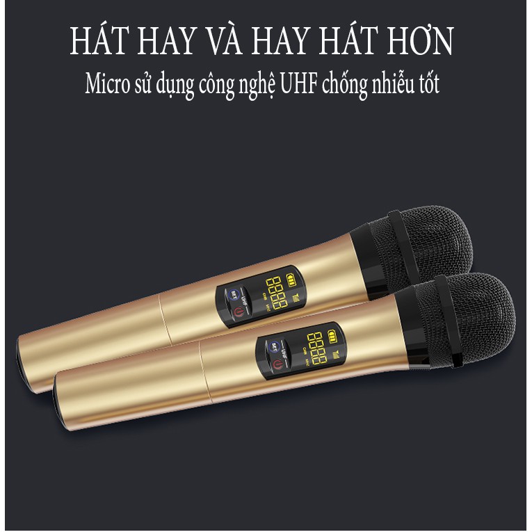 Loa hát karaoke không dây gia đình hát hay xem phim âm thanh nổi AUDIO A9K