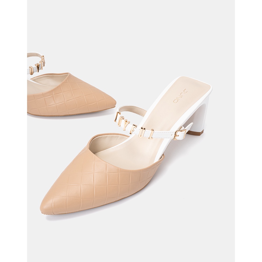 Giày Cao Gót JUNO Mules Joyful CG07127