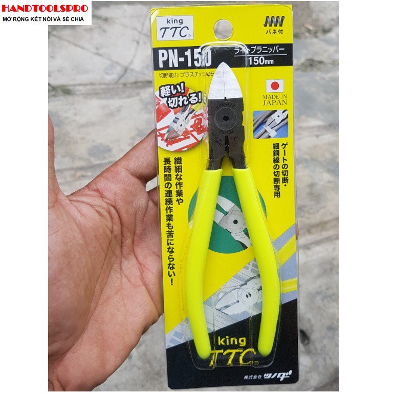 Kìm cắt nhựa NHẬT BẢN siêu bén 150mm PN-150 Tsunoda