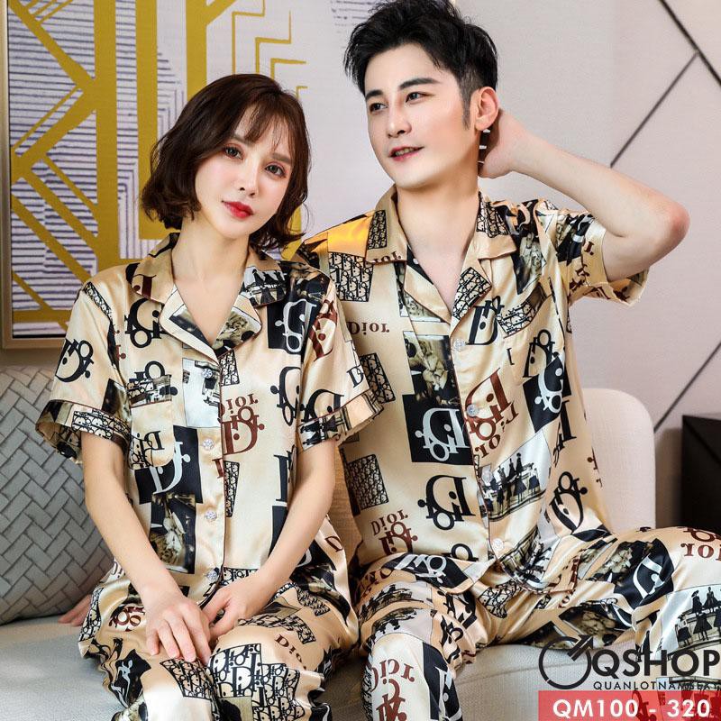 [SALE] BỘ ĐỒ PIJAMA NAM TAY NGẮN QUẦN DÀI QSHOP QM100-QM101