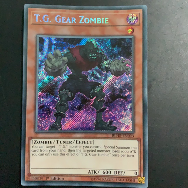 Bài yugioh: t.g gear zombie