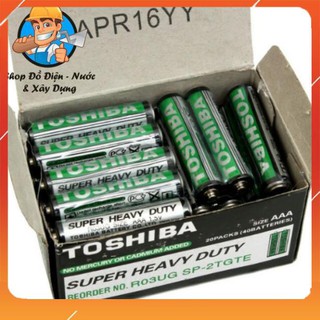 1 hộp 40 viên pin toshiba aaa
