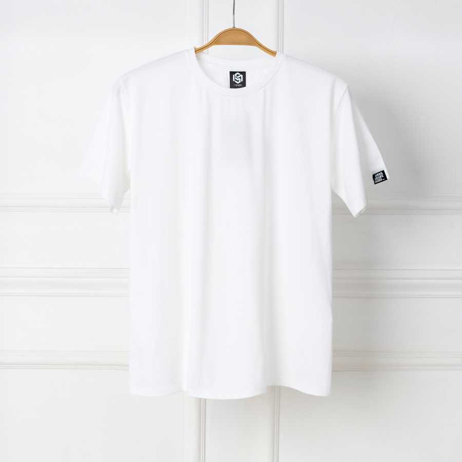 Áo T-shirt Tay Lỡ Basic Outfit, Áo Phông Unisex Vải Cotton, Dày Dặn Nam Nữ Hàn Quốc