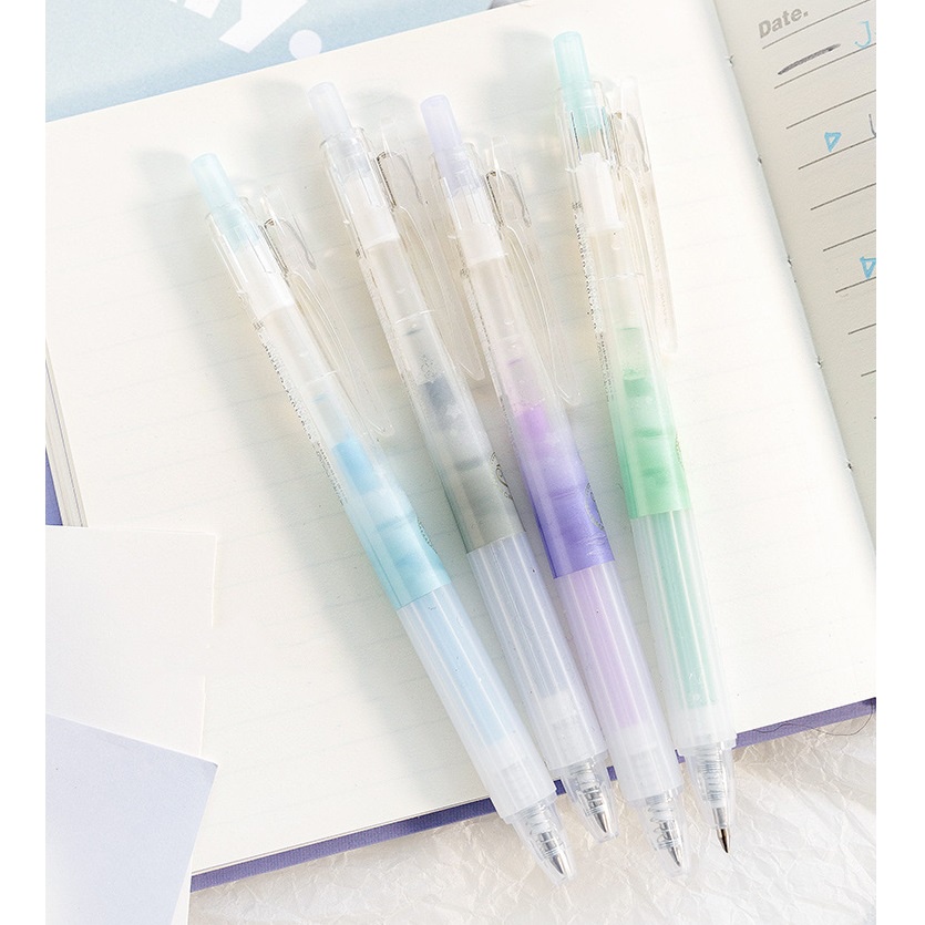 1 Bút Bi Ngòi 0.5mm 12 Cung Hoàng Đạo Màu Sắc Dễ Thương C7026
