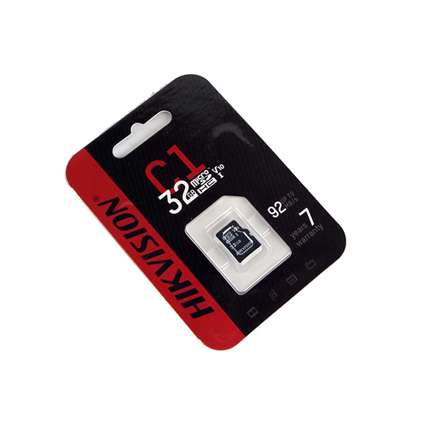 Thẻ nhớ HIKVISION 32GB microSD HS-TF-C1(STD)/32G class 10, up to 92mb/s, chuyên camera wifi, điện thoại - Bảo hành 7 năm | BigBuy360 - bigbuy360.vn