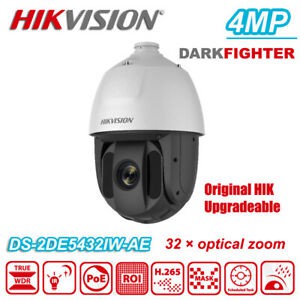Camera IP SpeedDome quay quét 4MP HIKVISION, PTZ DS-2DE5432IW-AE, Zoom số 16x, zoom quang 32x (chính hãng Hikvision VN)