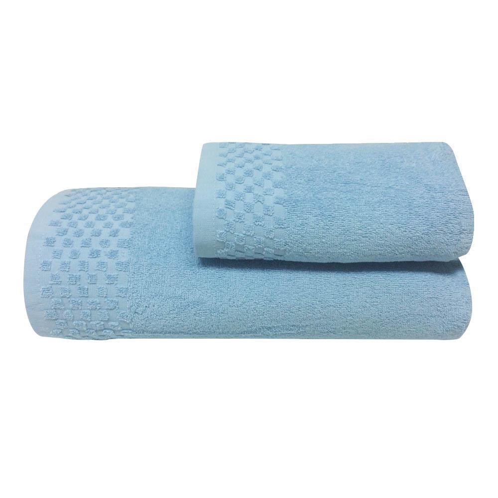 HomeBase HLS Khăn tắm 100% cotton mềm mịn thấm nước nhập khẩu từ Thái Lan chuẩn khách sạn 68x137cm -Xanh Dương Pixie