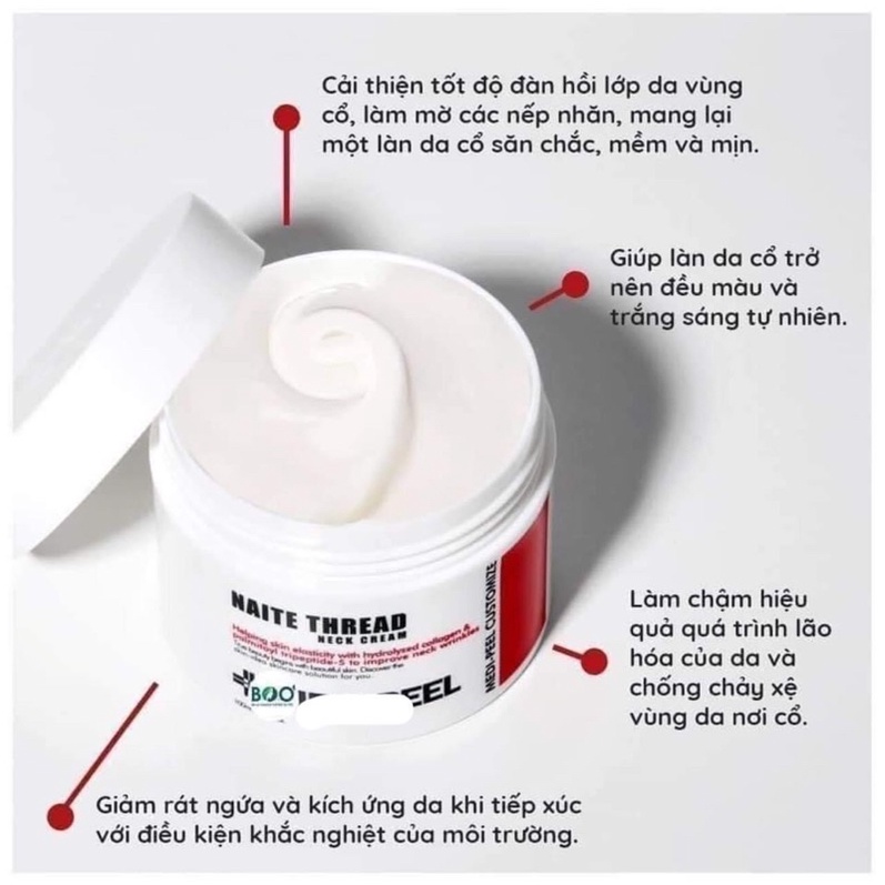 Kem dưỡng cổ ME.DI PEEL Naite Thread Neck Cream 100ml