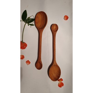 Muỗng (thìa) gỗ hai đầu to nhỏ
