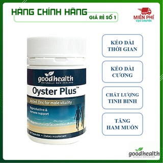Tinh chất hàu New Zealand Good Health Oyster Plus tăng cường sinh lý nam giới | olostore