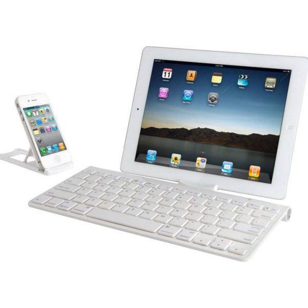 Bàn Phím Không Dây Keyboard Bluetooth Kb16 Bk 888 Nhiều Màu Sắc Dùng Cho Máy Tính, Laptop, Máy Tính Bảng Có Bluetooth