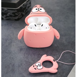 Vỏ Bảo Vệ Hộp Đựng Tai Nghe Airpods 1 / 2 Hình Ngôi Sao Xinh Xắn