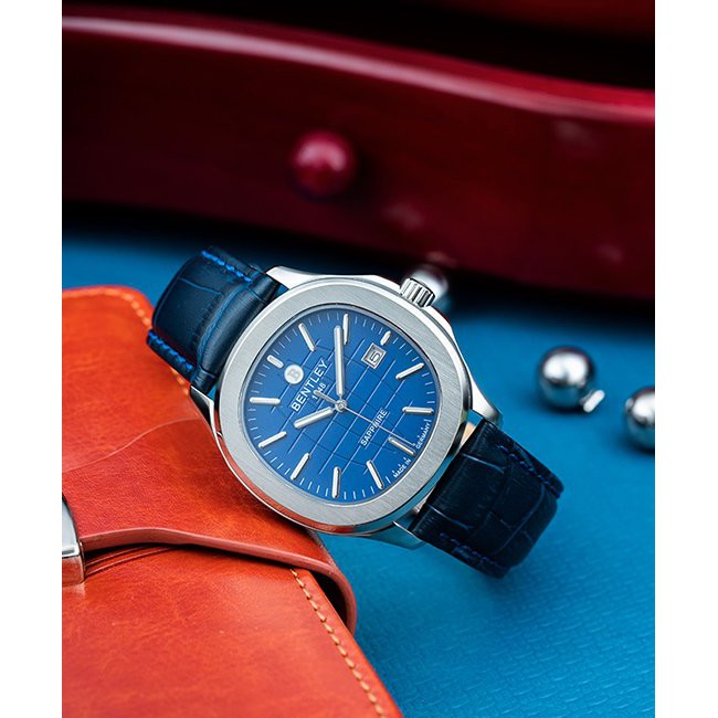 Đồng hồ nam dây da Bentley BL1869 BL1869-10 BL1869-10MWNN